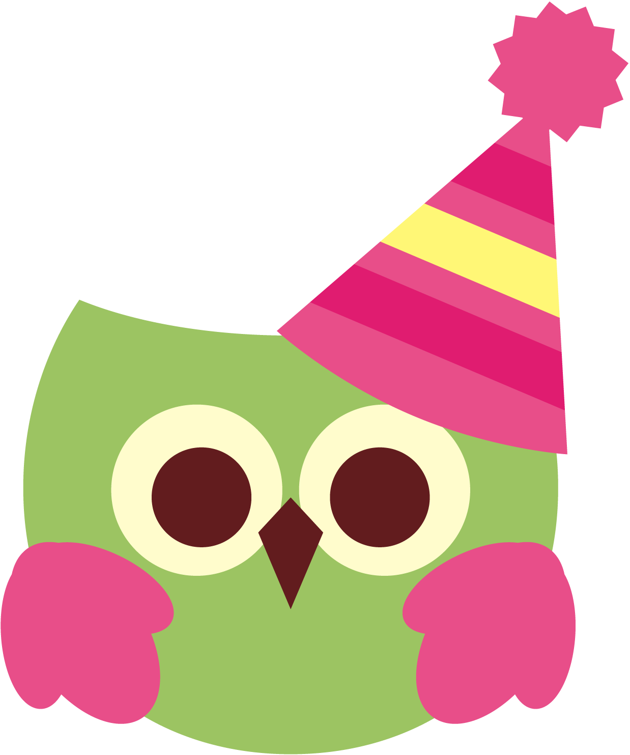So I Ll Share This Cute Birthday Owl Clipart Graphic For Free Enjoy