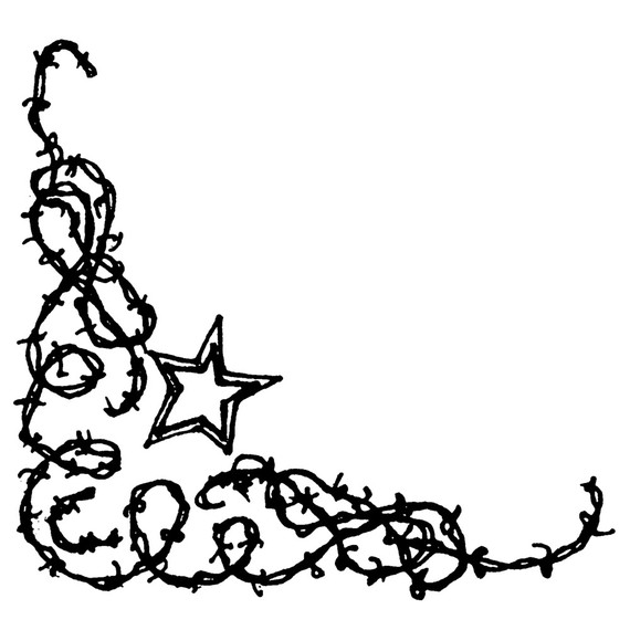 Barb Wire Border   Clipart Best