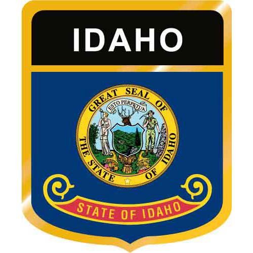Idaho Clipart Flgimgs1000000180  00 Idaho Flag Crest Clip Art 3 Jpg