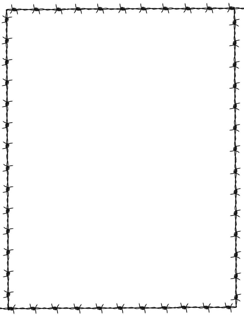Information Barb Wire Clip Art Border Free