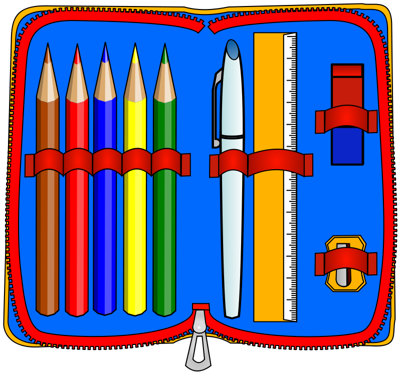 Pencil Case Clipart Cup Royalty Free Clip Pictures