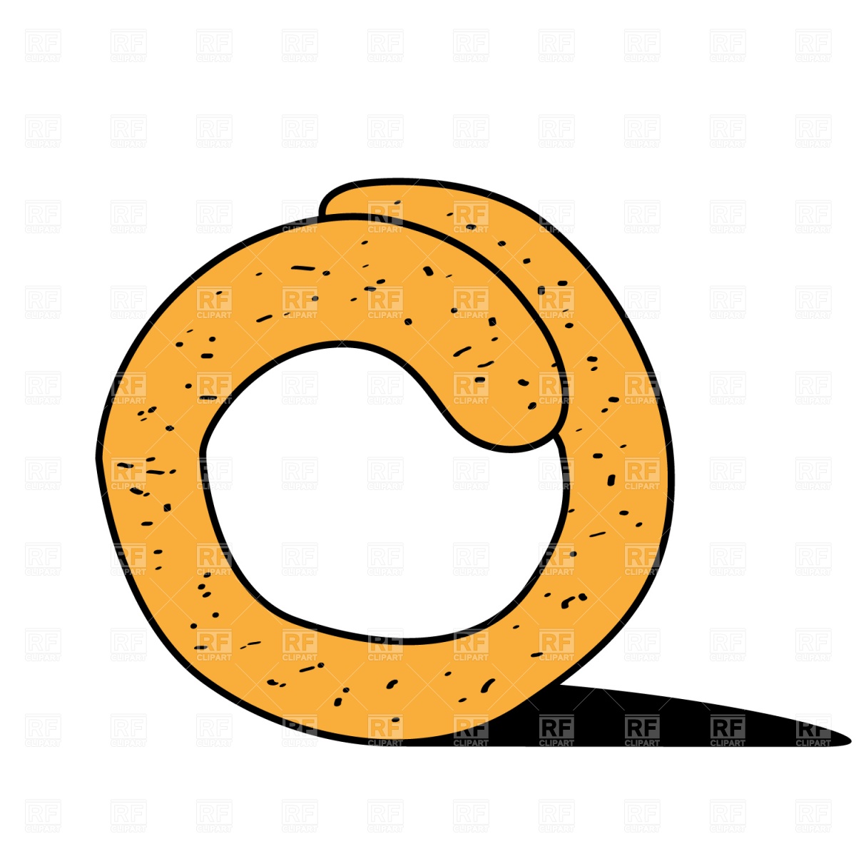 Bagel Download Royalty Free Vector Clipart  Eps
