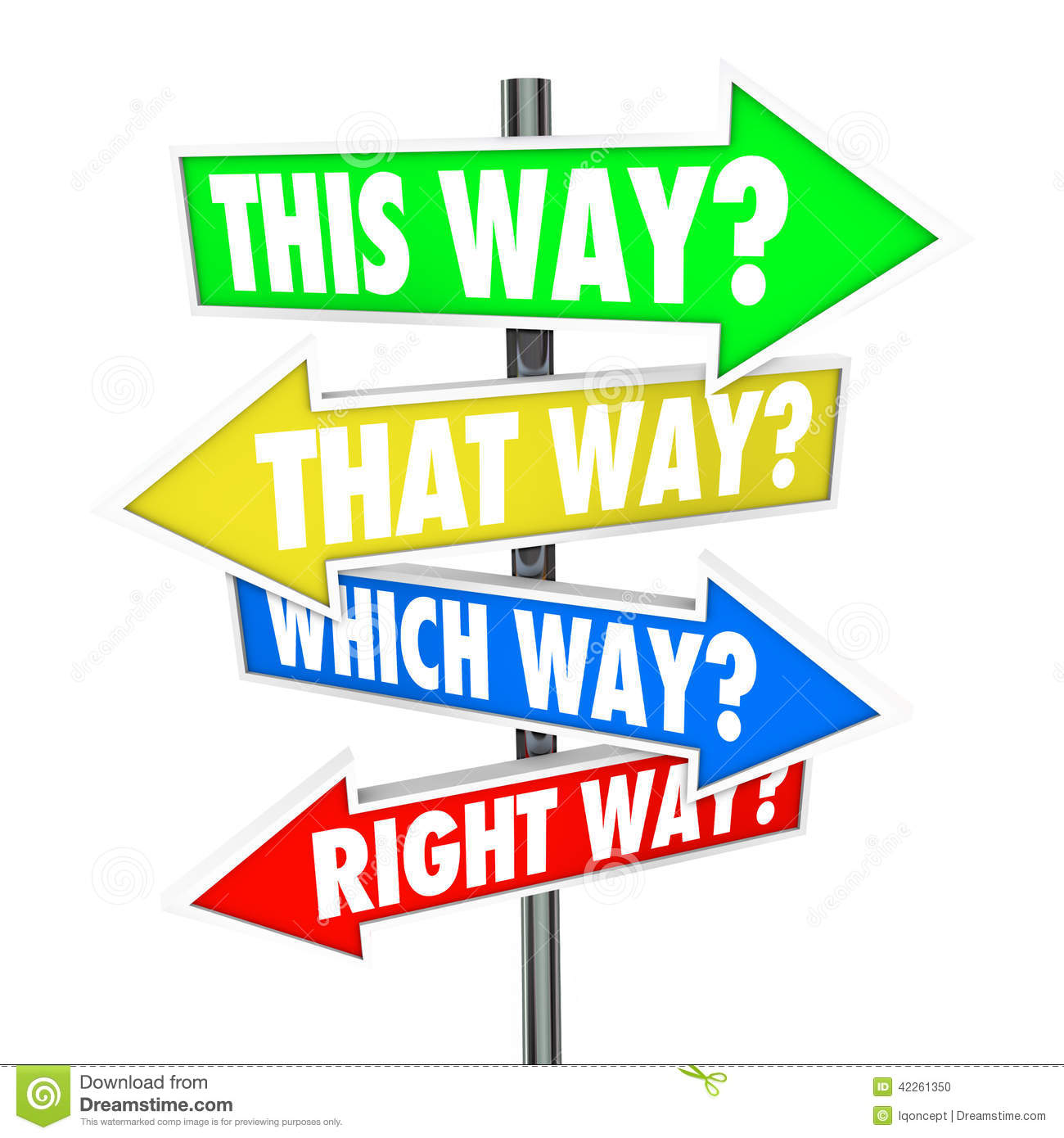 Many Choices For Opportunity For Moving Forward And Making A Decision