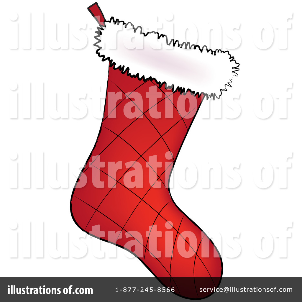 Christmas Stocking Clipart  77708 By Pams Clipart   Royalty Free  Rf