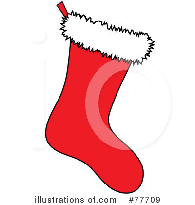 Christmas Stocking Clipart  77709 By Pams Clipart   Royalty Free  Rf