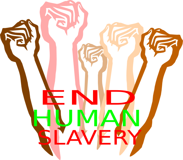 End Human Slavery Clip Art At Clker Com   Vector Clip Art Online