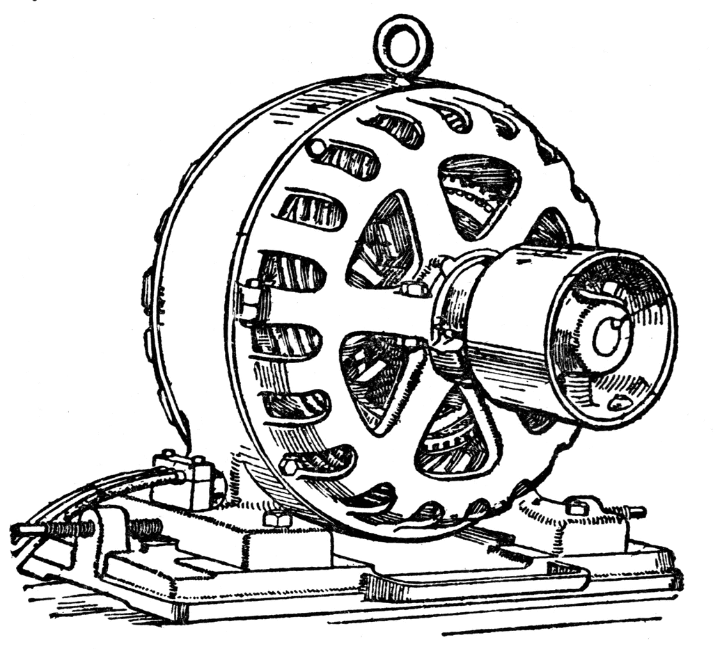 Induction Motor   Clipart Etc