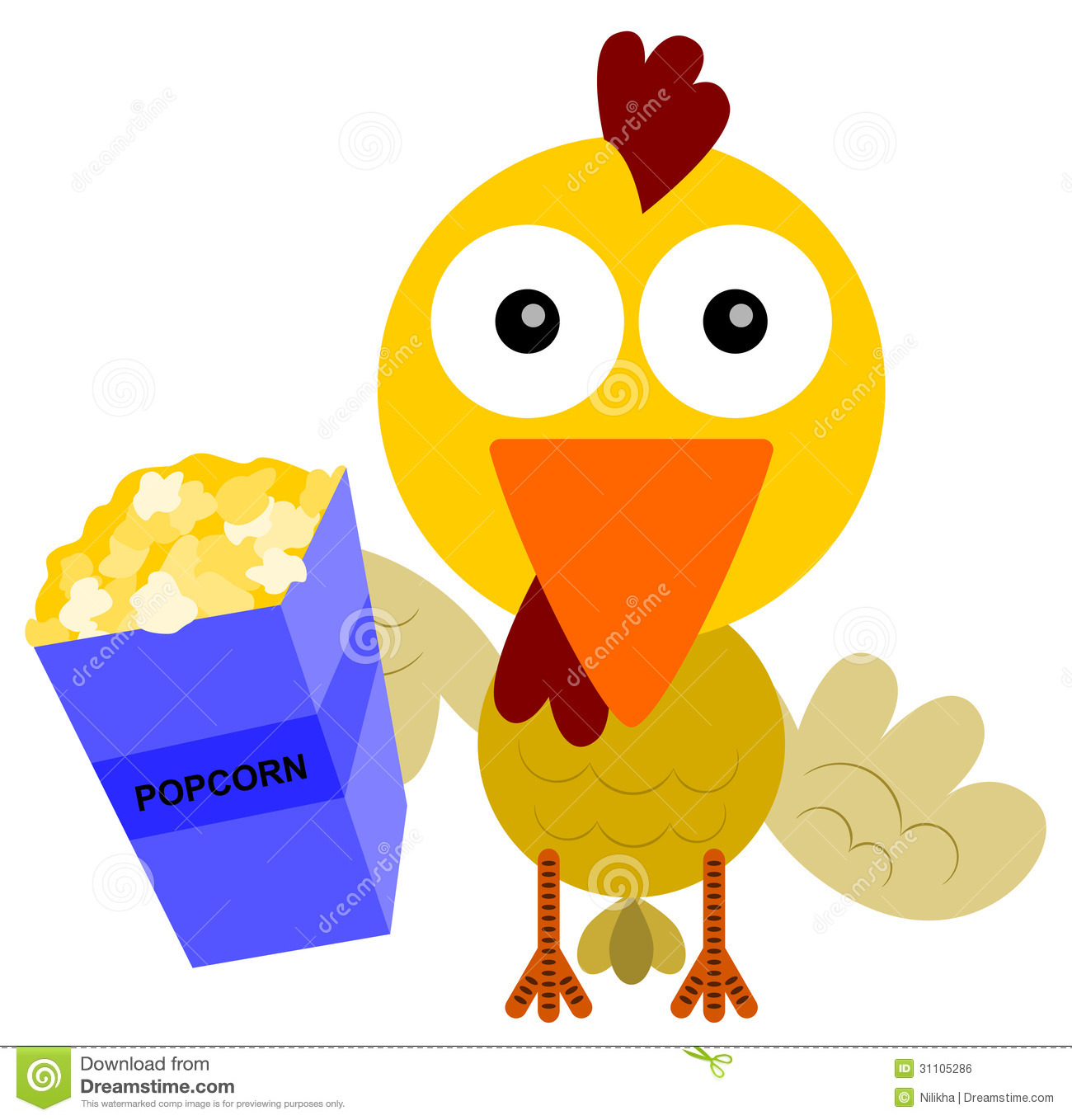Chicken S Popcorn Royalty Free Stock Image   Image  31105286