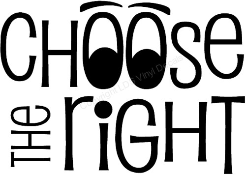 Go Back   Gallery For   Choose The Right Lds