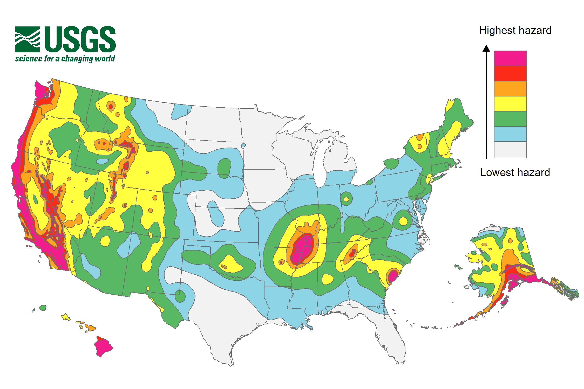 Half The Us Faces Earthquake Risk