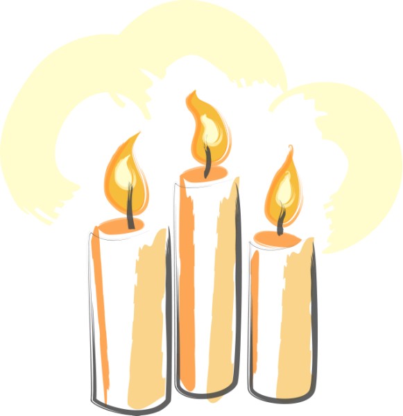 Back   Gallery For   Memorial Candle Clip Art
