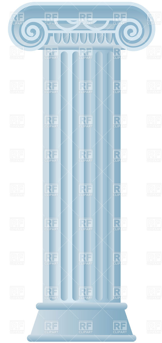 Classic Roman Pillar Download Royalty Free Vector Clipart  Eps