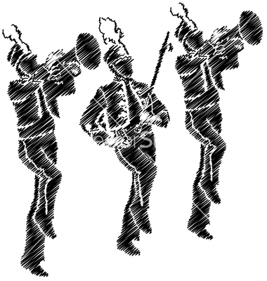 Marching Band Vector By Aroas   Image  1351619   Vectorstock