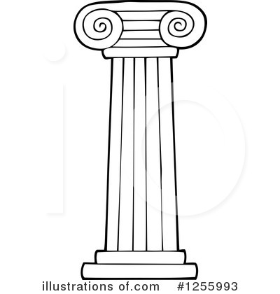 Pillar Clipart  1255993   Illustration By Visekart