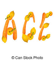 Ace Letter Of Fruits   Multivitamin Ace Letter Of Three