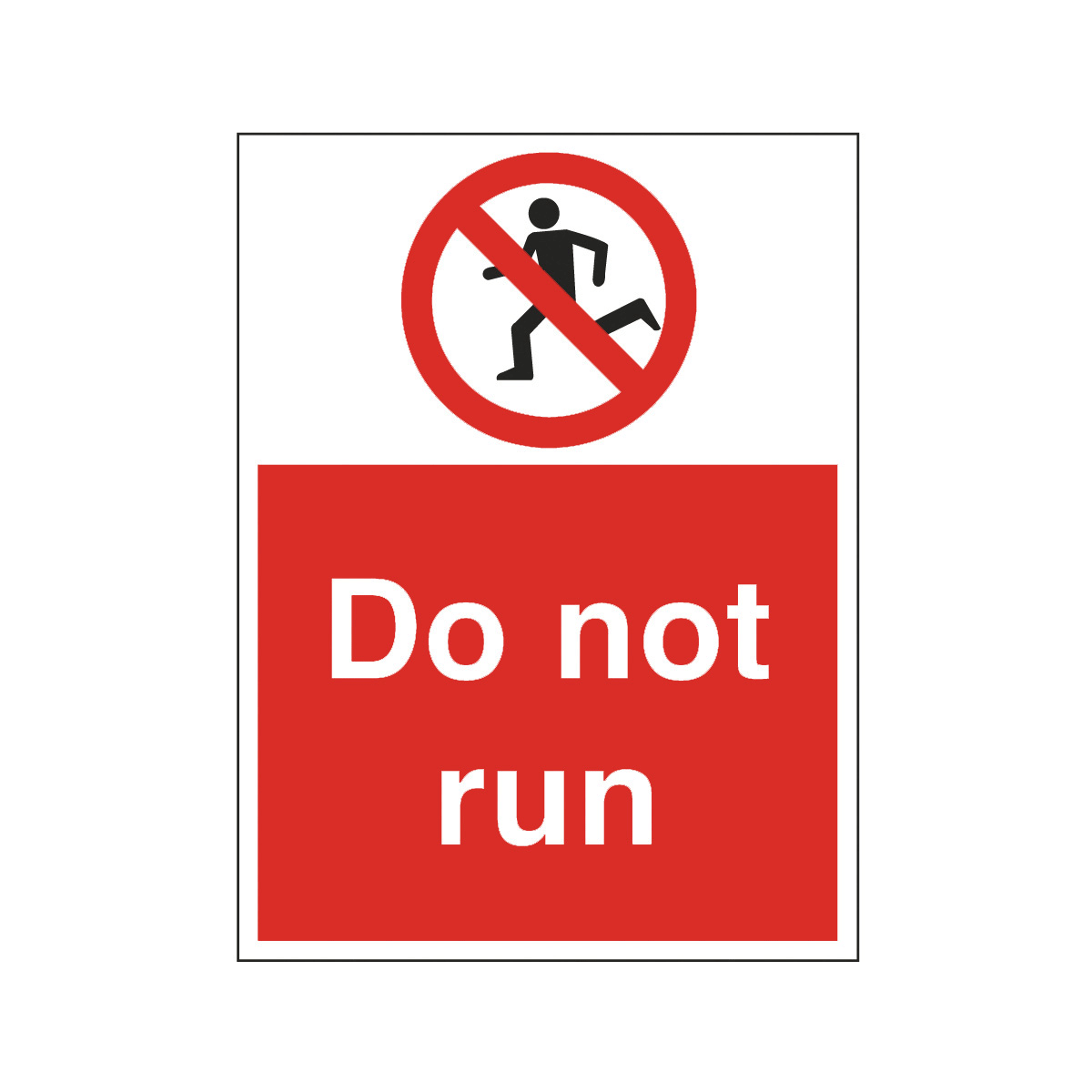 Do Not Run Safety Signs Symbols   Free Cliparts That You Can