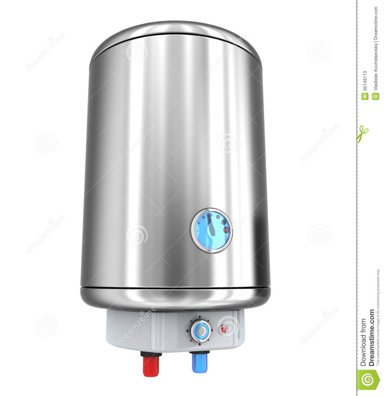 Heater Clipart Water Heater On White