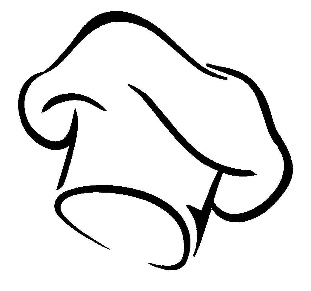 Chef Hat Outline   Clipart Best