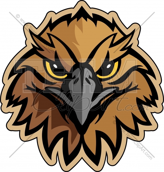 Hawk Clipart Graphic  Easy To Edit Downloadable Vector Format