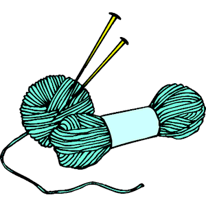 Knitting Needles   Yarn 2 Clipart Cliparts Of Knitting Needles   Yarn