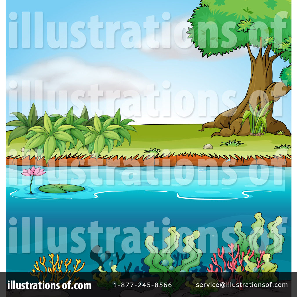 Pond Clipart  1163530   Illustration By Colematt