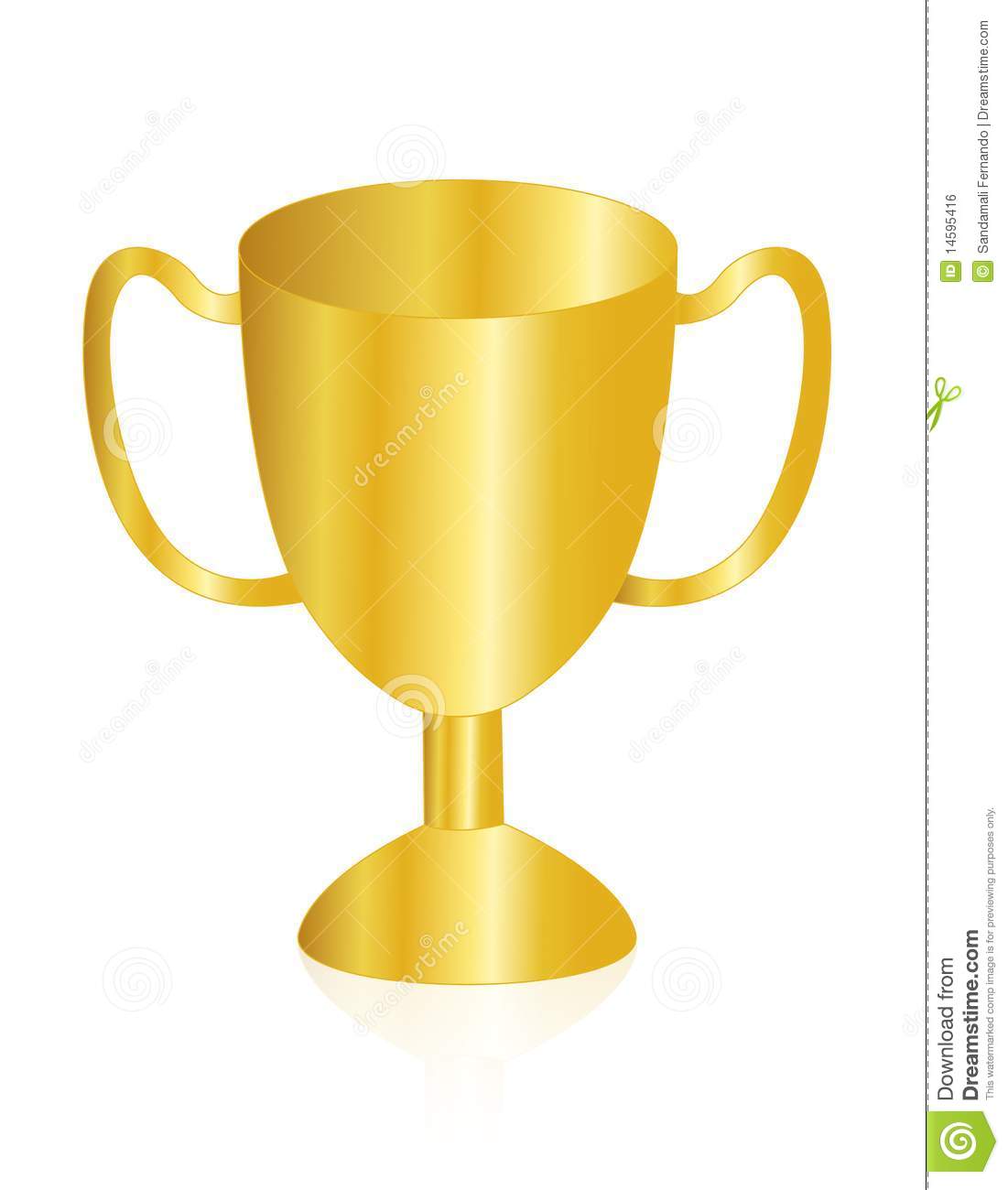 Gold Award Trophy