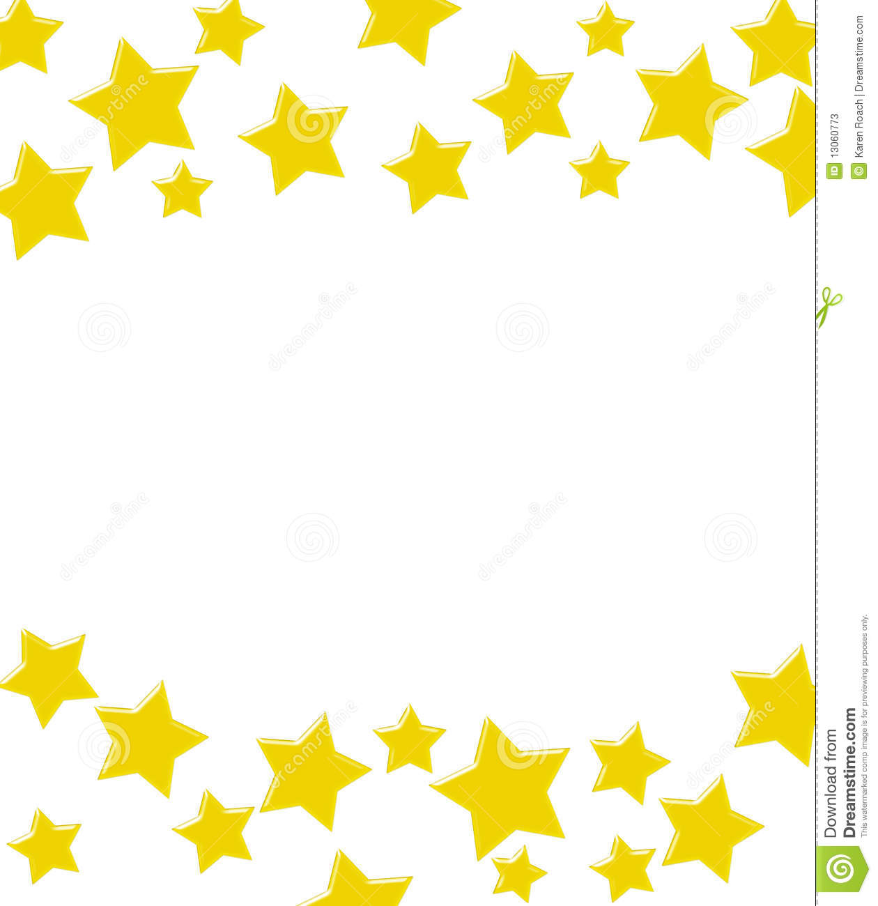 Gold Star Border Clipart Winning Gold Star Border 13060773 Jpg