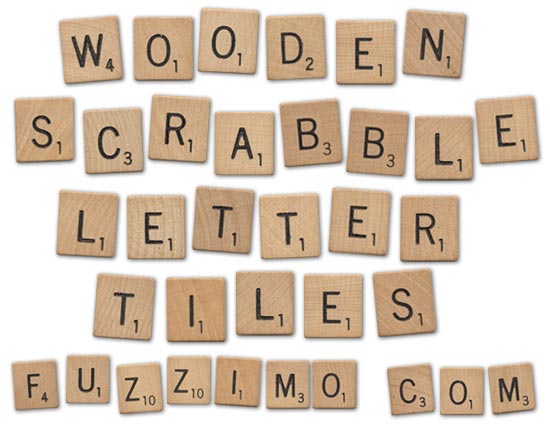 Free Hi Res Wooden Scrabble Letter Tiles   Fuzzimo