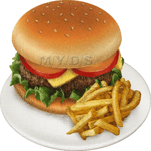 Hamburger Burger Clipart Picture   Large