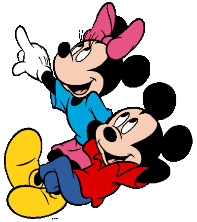 Mickey   Minnie Sitting Ou      Cartoons    Myniceprofile Com
