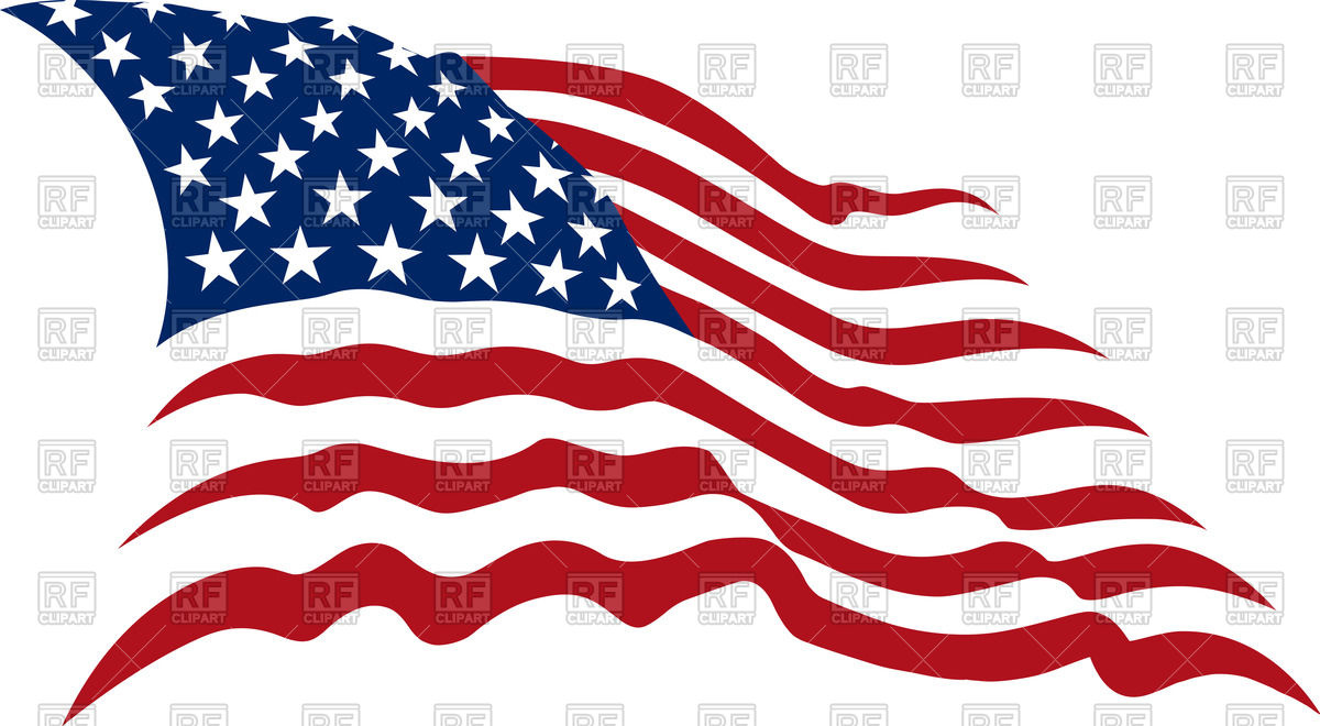 Waving American Stars And Stripes   Usa Flag 54419 Download Royalty    