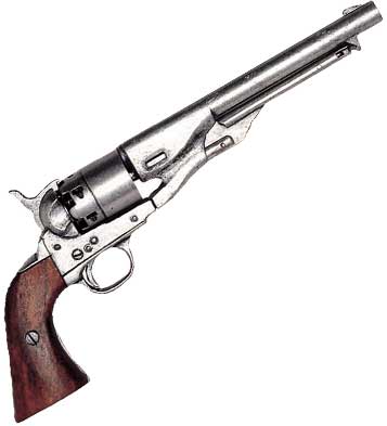 Civil War Model 1860 Army Revolver    Non Firing Western Single Action