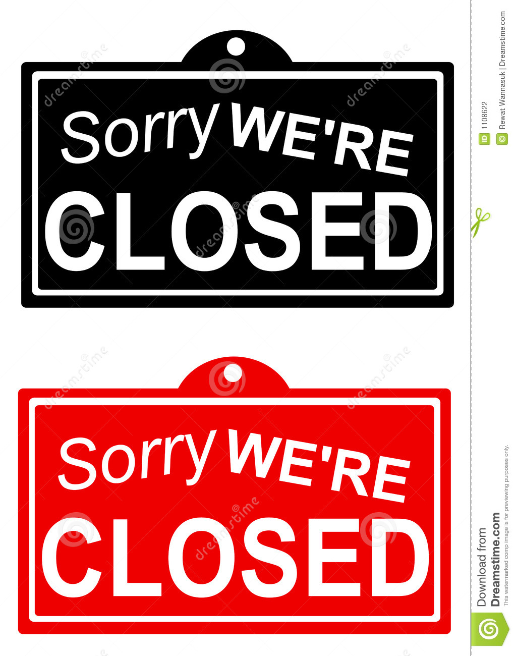 Closed Sign Clipart Closed Sign