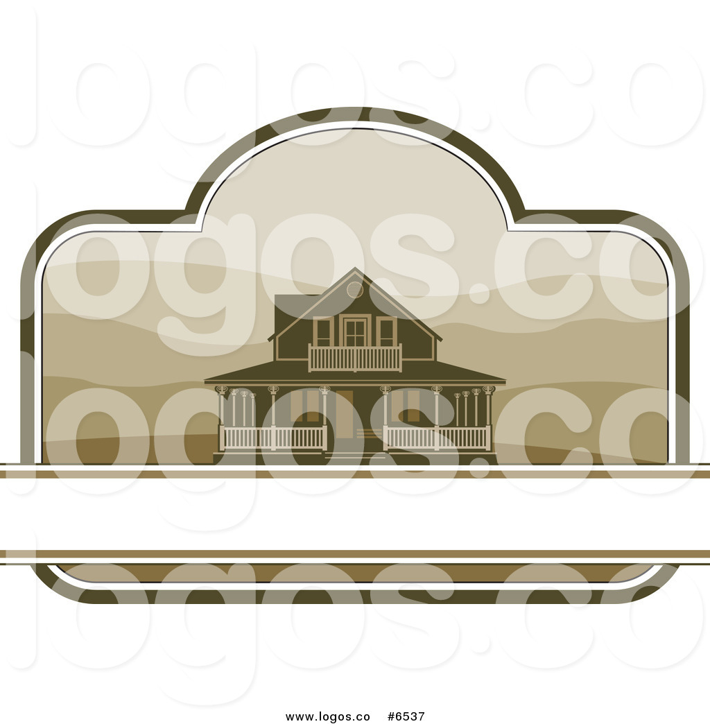 Country House Clipart A Country Farm House Logo