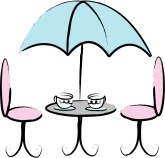 French Cafe Table Clipart
