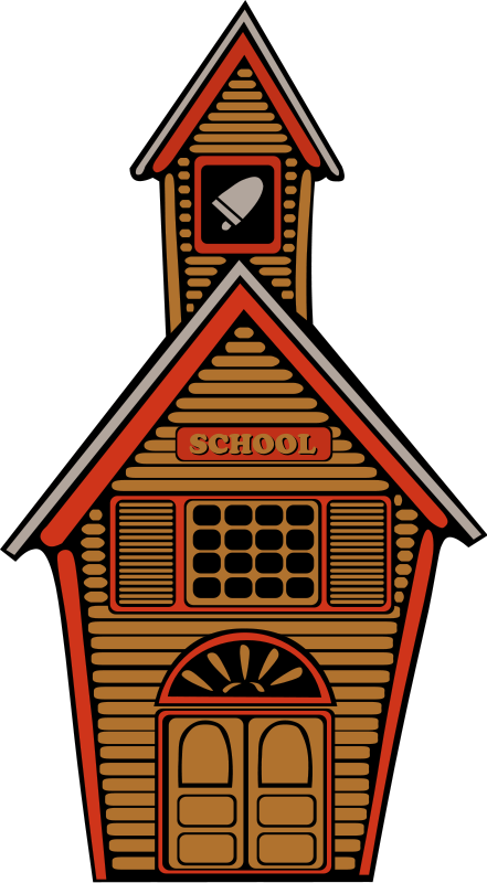 School Building Clip Art   Images   Free For Commercial Use