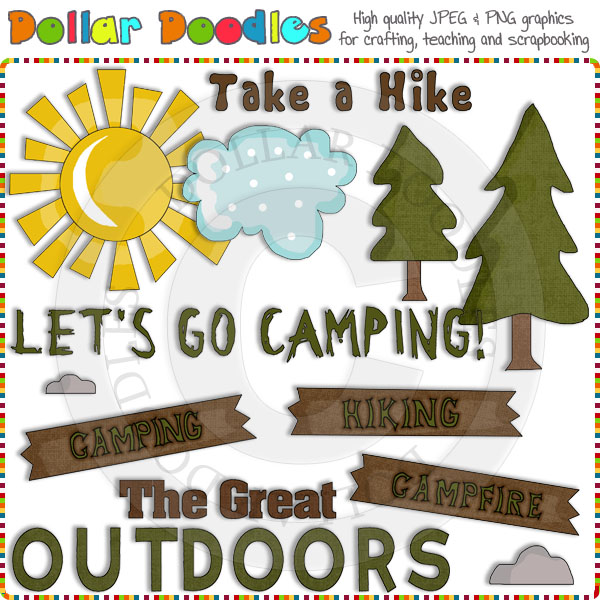 The Great Outdoors Clip Art Download     1 00   Dollar