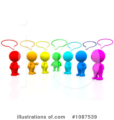 Free  Rf  Social Networking Clipart Illustration  1087539 By Andresr