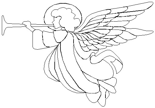 Angel Clip Art Angels To Watch Over Your Christmas Pages