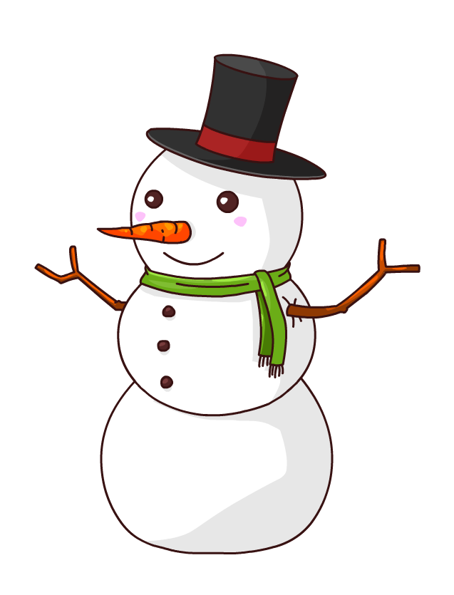 Free Snowman Clip Art   New Calendar Template Site