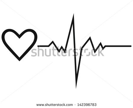 Heart Beat Line Stock Photos Images   Pictures   Shutterstock