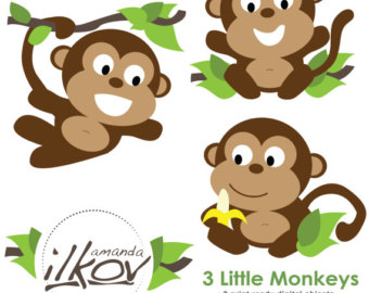 Baby Girl Monkey Clip Art   Clipart Panda   Free Clipart Images