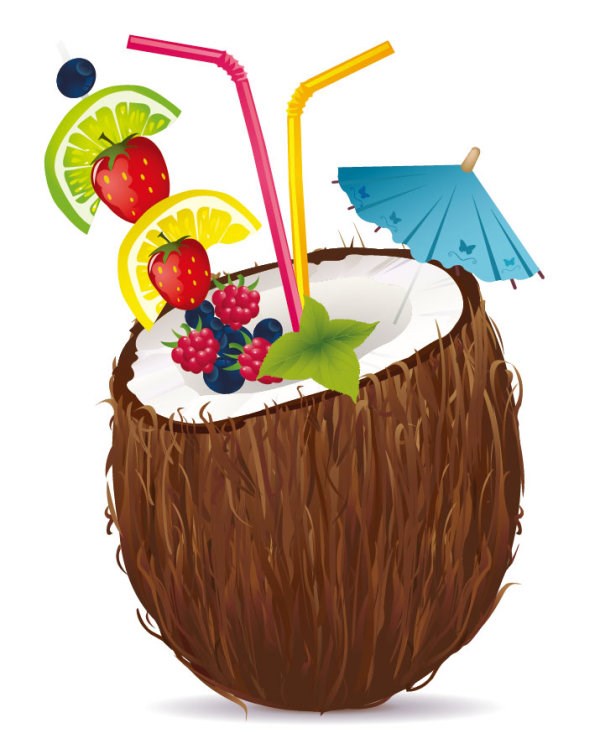 Coconut Drink Graphic   Free Cliparts That You Can Download To You