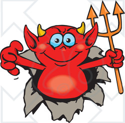 Red Devil Clipart