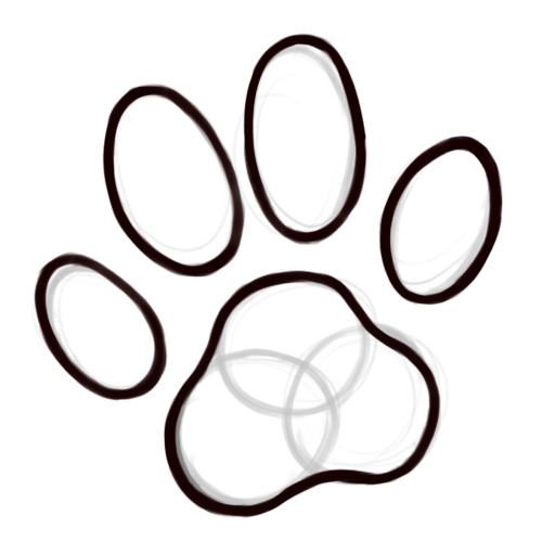 Cheetah Paw Print Drawing Free Cliparts That You Can Download To You