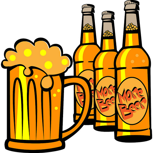 Drinking Alcohol Clipart