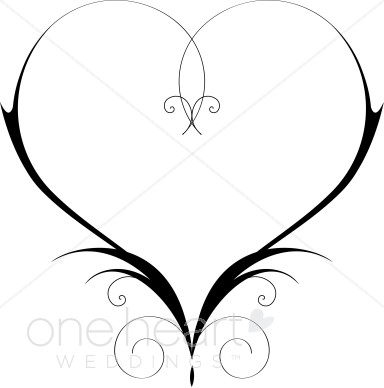 Purple Wedding Heart Clip Art   Clipart Panda   Free Clipart Images