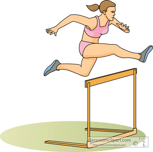 Track And Field Clipart Hurdles Track And Field Clipart