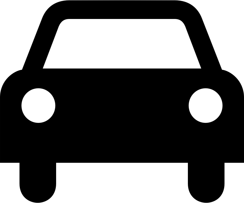 Car Icon By Tagawa   Simple Icon Showing The Front View Of A Car