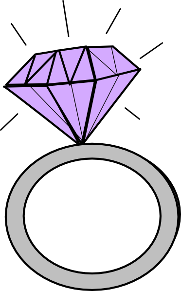 Diamond Ring Clip Art At Clker Com   Vector Clip Art Online Royalty